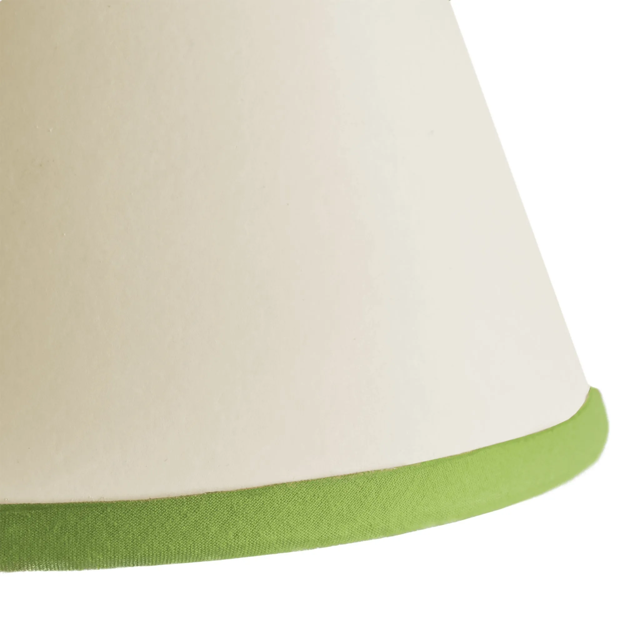 25cm Empire Top n Tail shade in cream card with classic green tape