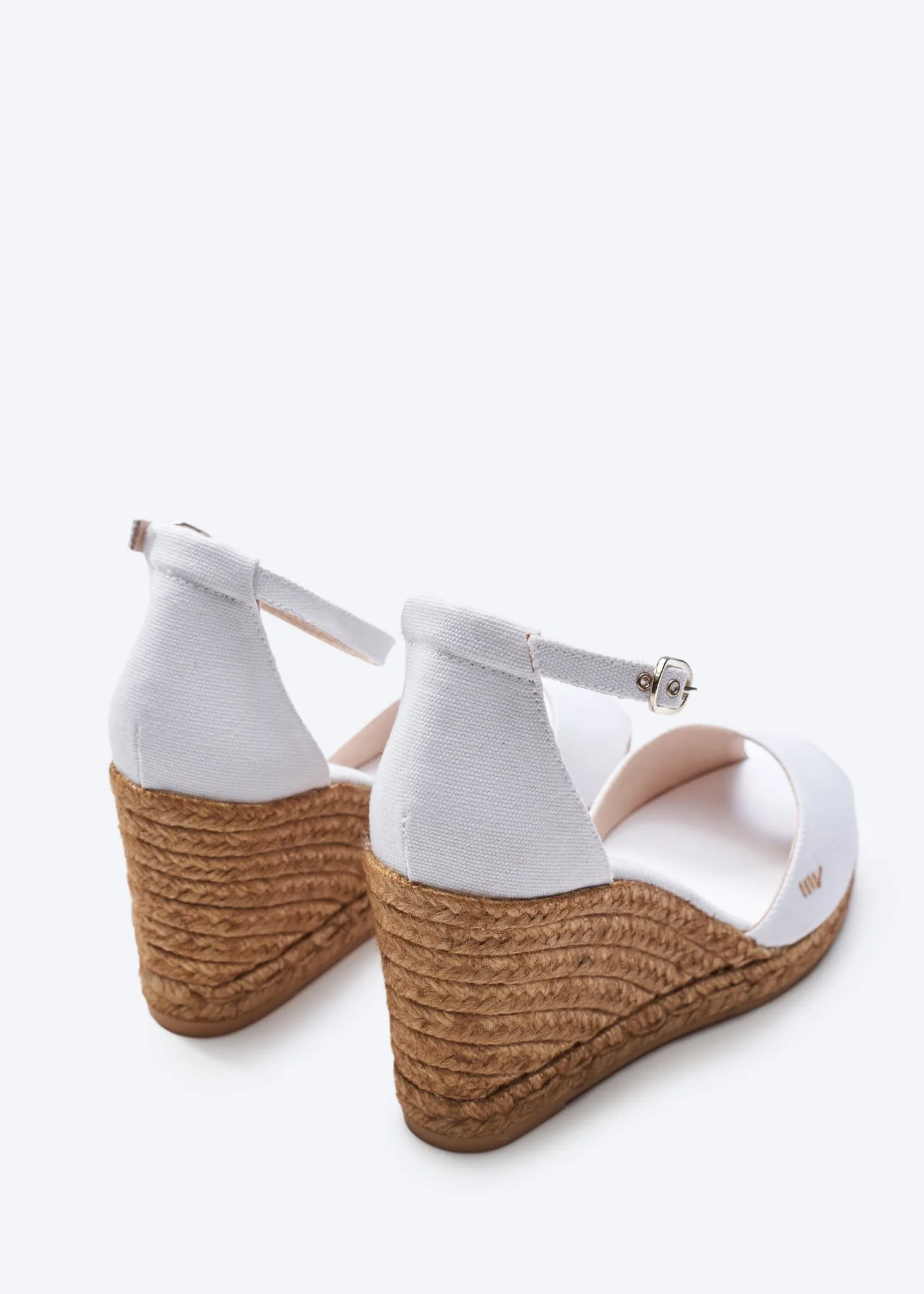 Aiguafreda Limited Edition Canvas Espadrille Sandal Wedges