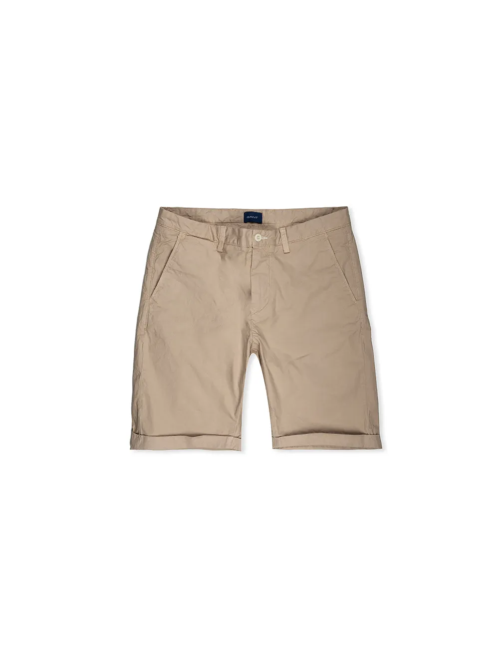 Allister Regular Fit Sunfaded Shorts Caulk White