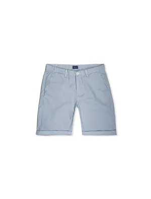 Allister Regular Fit Sunfaded Shorts Caulk White