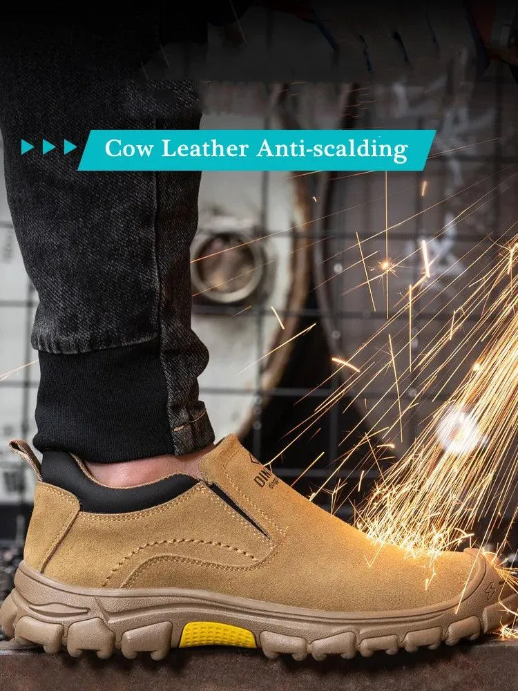 Anti-smashing  Anti-stab Work Safety Boots Men's Casual Shoes MCSK36