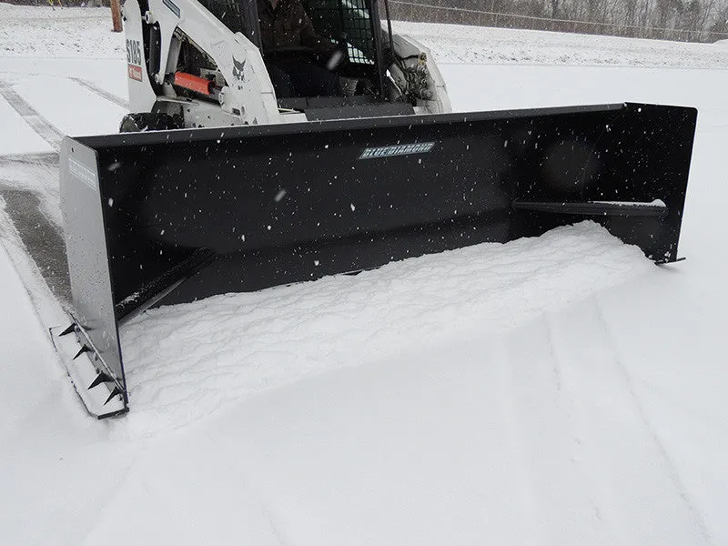 BLUE DIAMOND heavy & standard duty snow pusher for skid steer