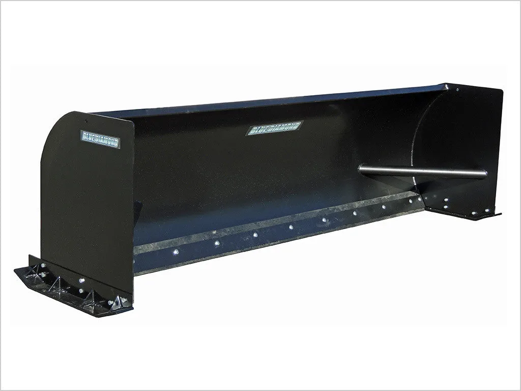 BLUE DIAMOND heavy & standard duty snow pusher for skid steer