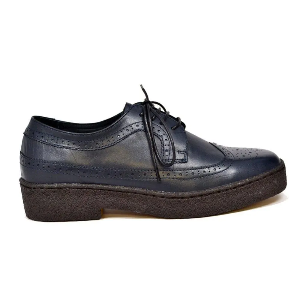 British Walkers Playboy Original Wingtips Men's Leather Low Top Oxfords