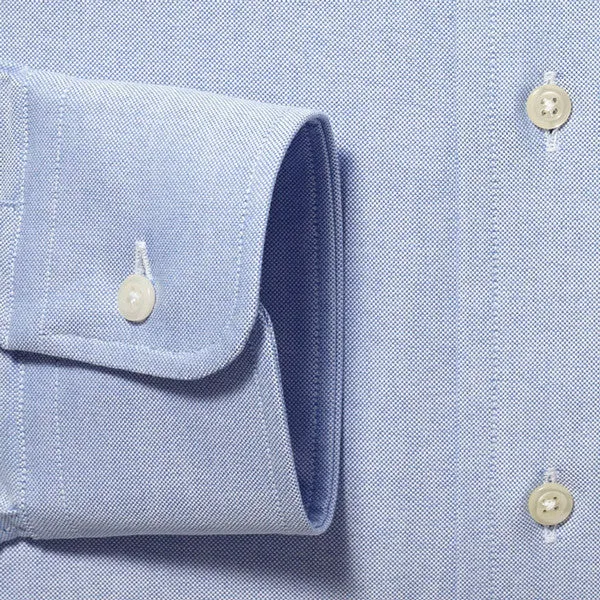 Button Down Oxford Blue