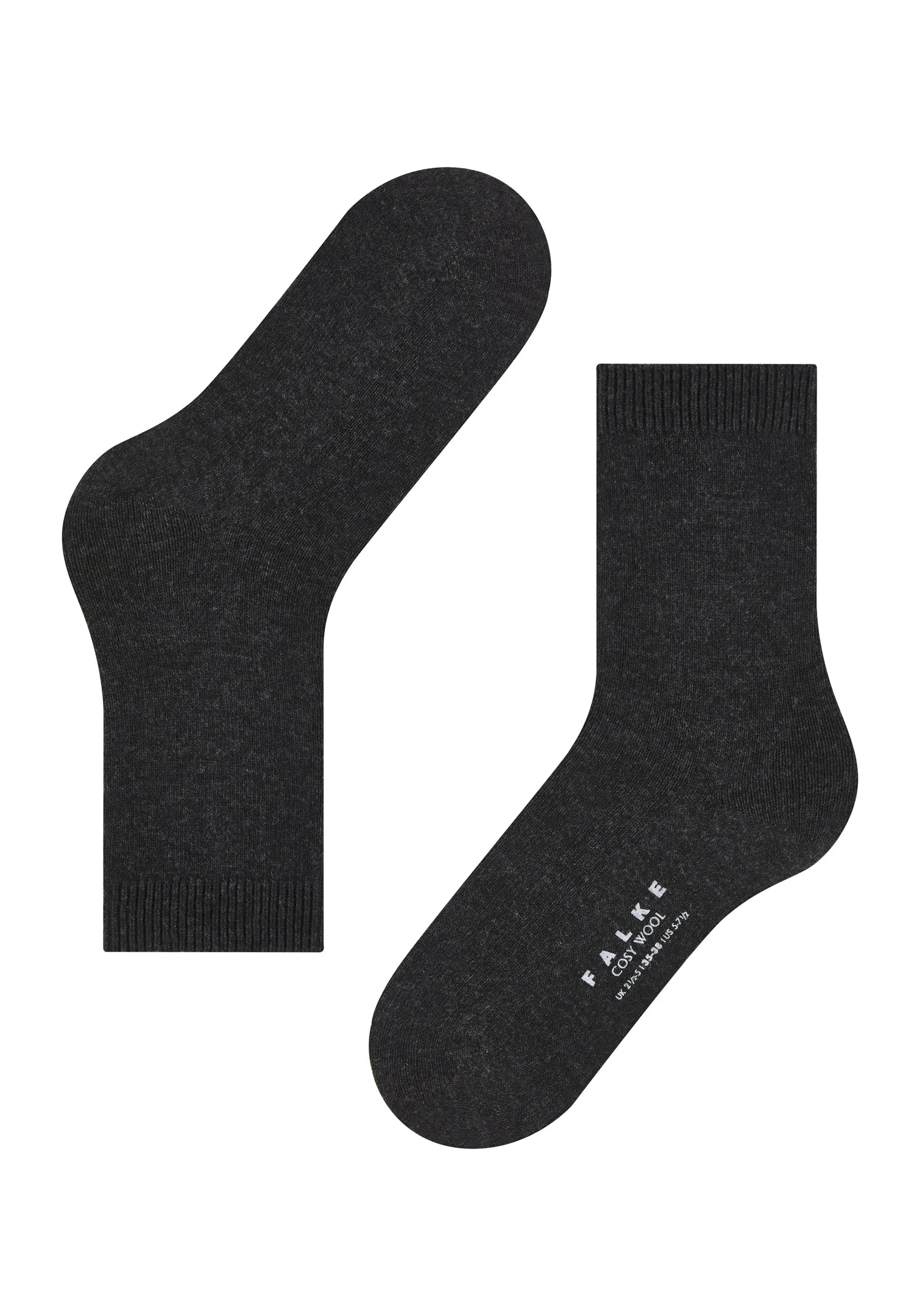 Cosy Wool Sock Cosy Wool Sock | Anthracite Melange 47548-3089