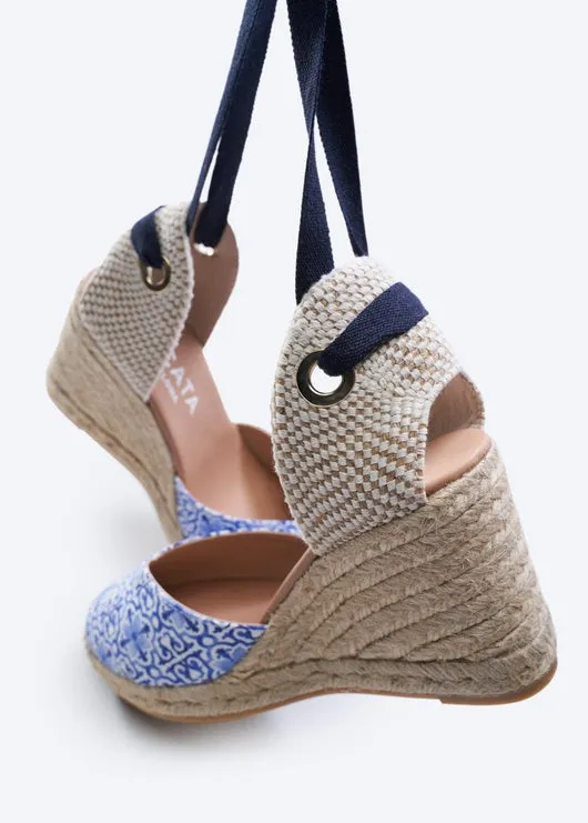 Culip Limited Edition Canvas Espadrille Wedges