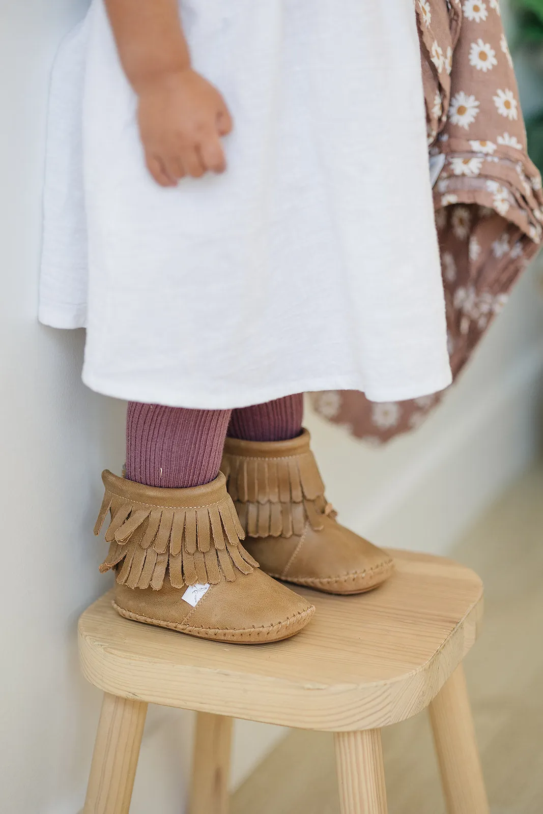 Desert Sand Cozy Boot {Premium Leather}