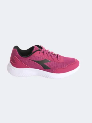 Diadora Robin 3 Women Running Shoes Fuchsia/White