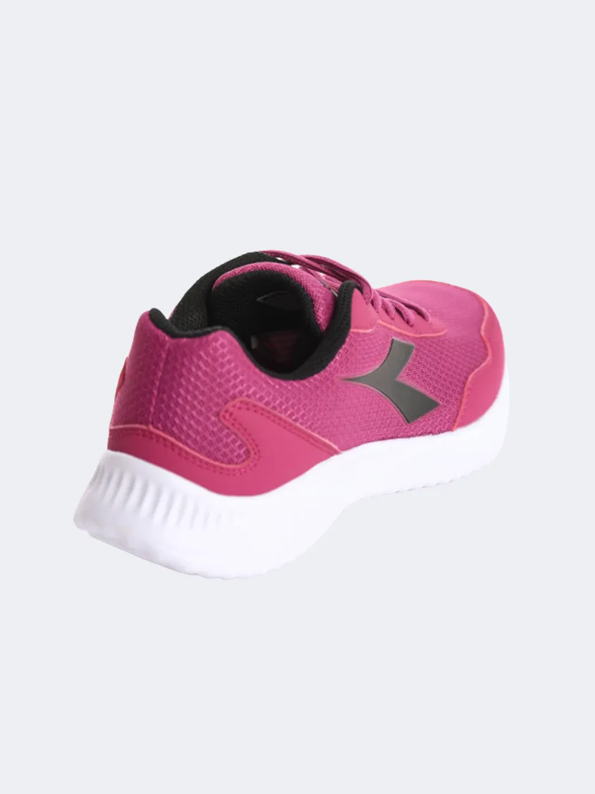 Diadora Robin 3 Women Running Shoes Fuchsia/White