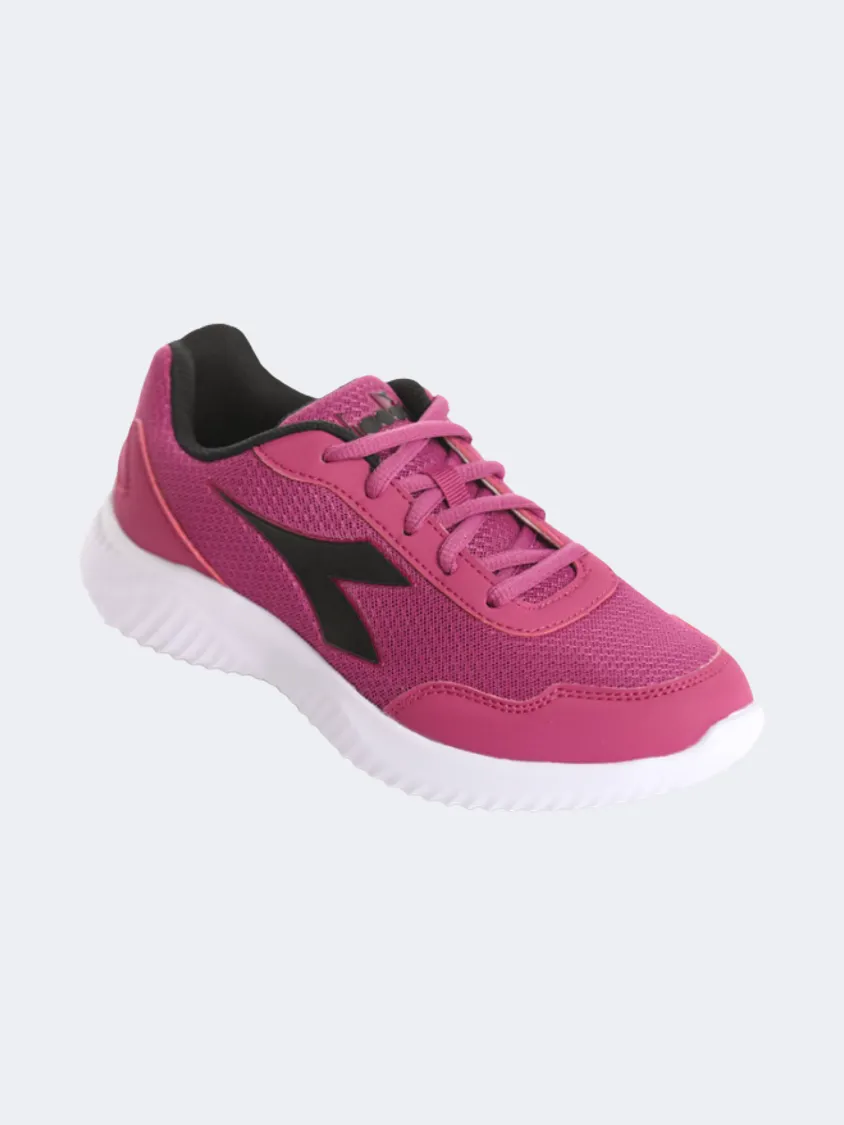 Diadora Robin 3 Women Running Shoes Fuchsia/White