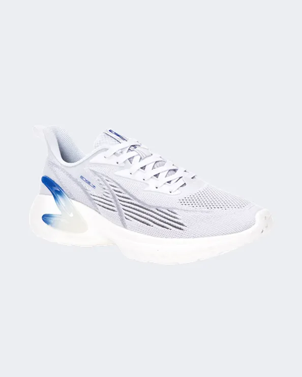 Erke Cushioning Men Running Shoes White/Blue 11122203275-008