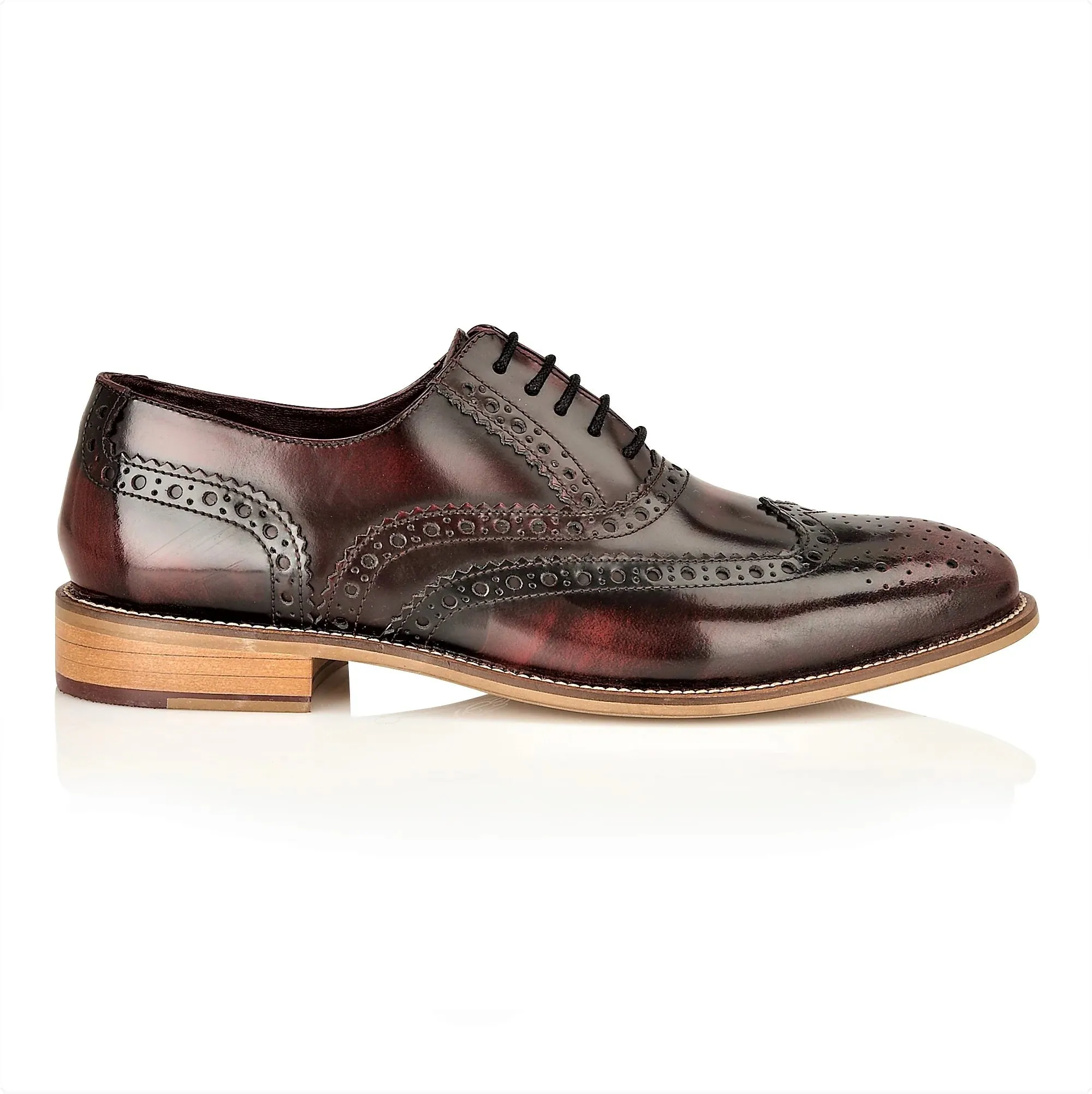 Gatsby Brogue Bordo