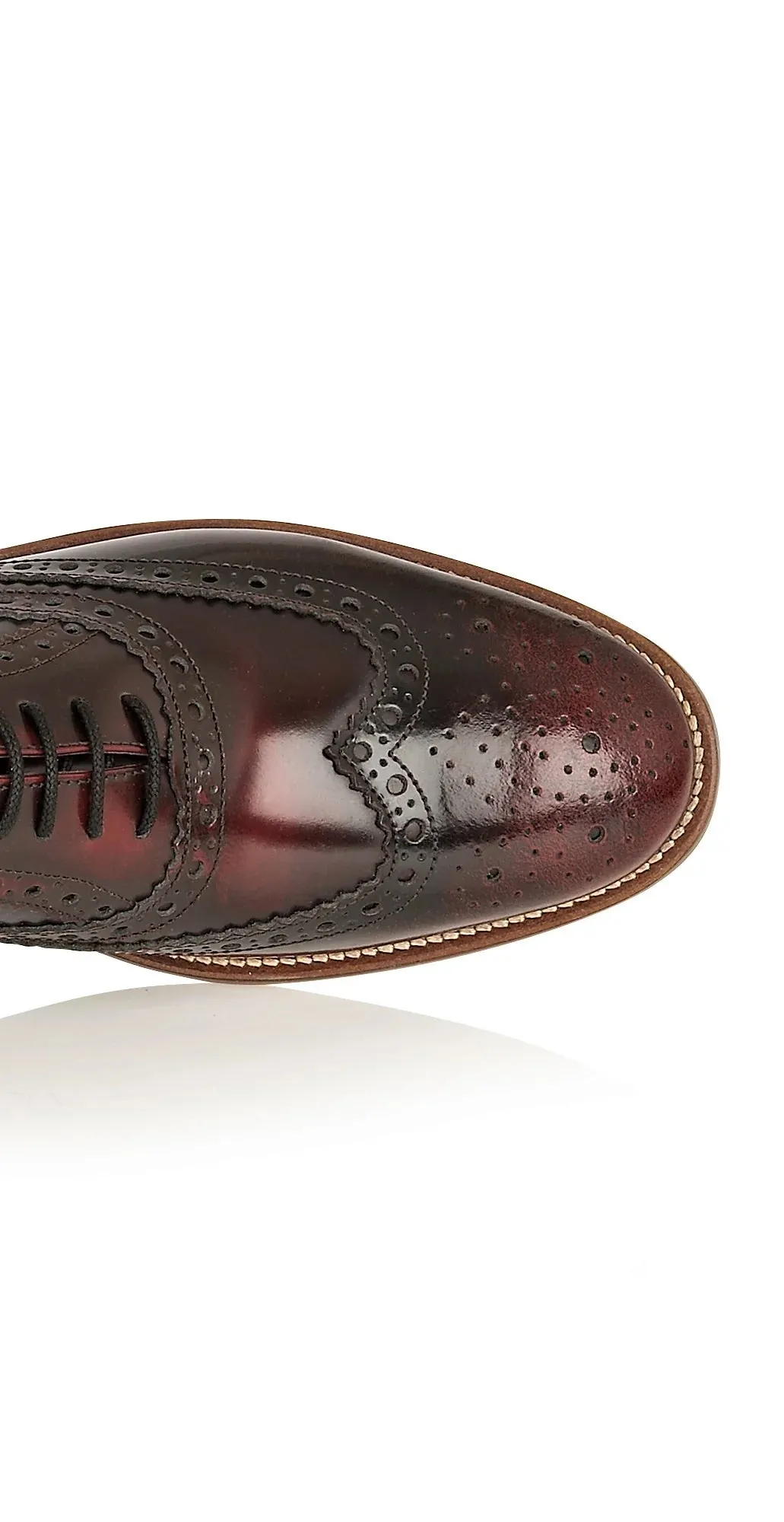 Gatsby Brogue Bordo