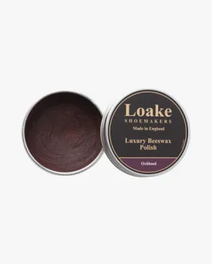 Loake Shoemakers Luxury Beeswax Polish - Oxblood