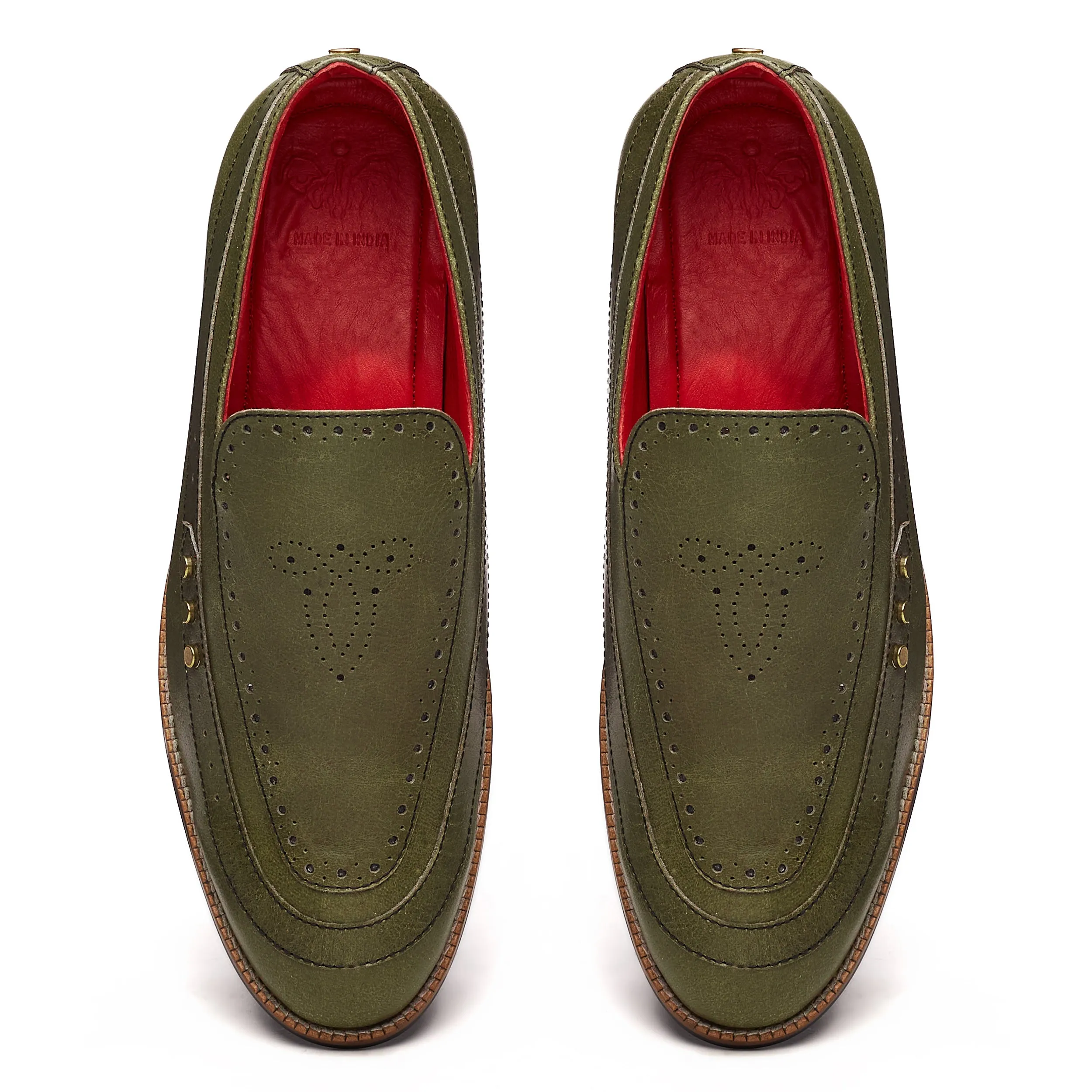 Nizam Loafers Men – Olive