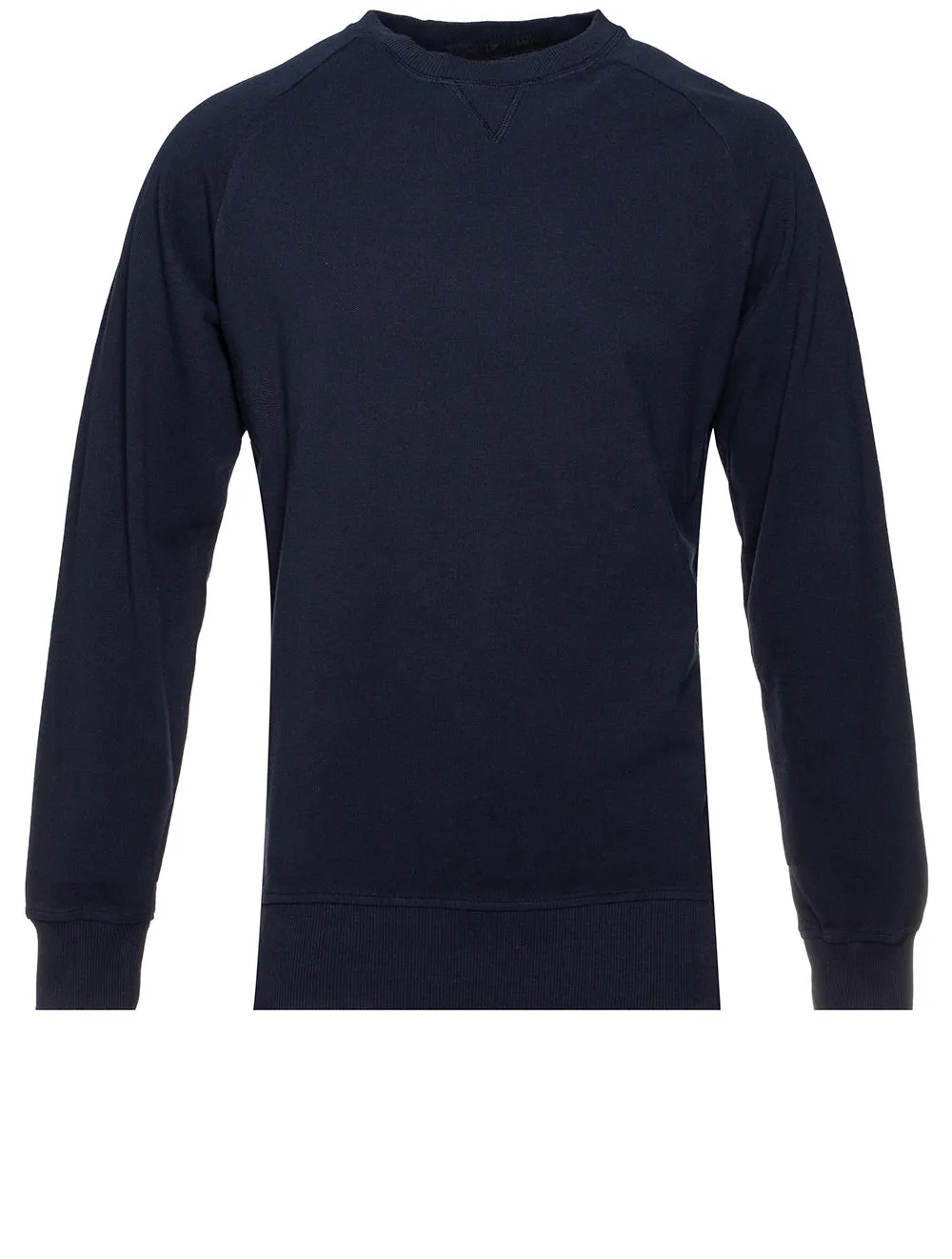 Pique Sweater Navy Blue