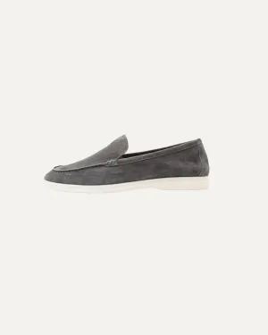 Portofino Suede Loafers Leather - Gray