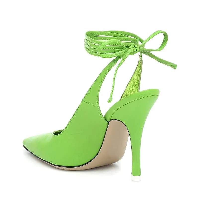 Pre Order:  Tie Up Women's Pumps