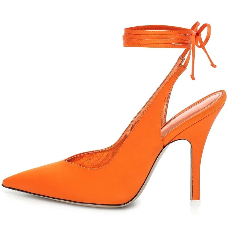 Pre Order:  Tie Up Women's Pumps