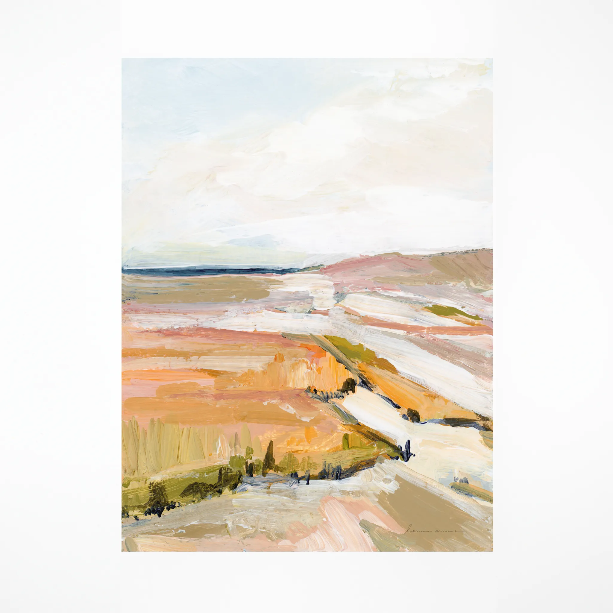 "Tidal Flats" Art Print