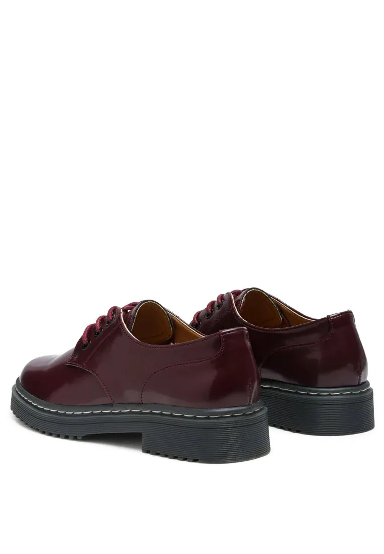 Shanks Oxford Patent Pu Shoes