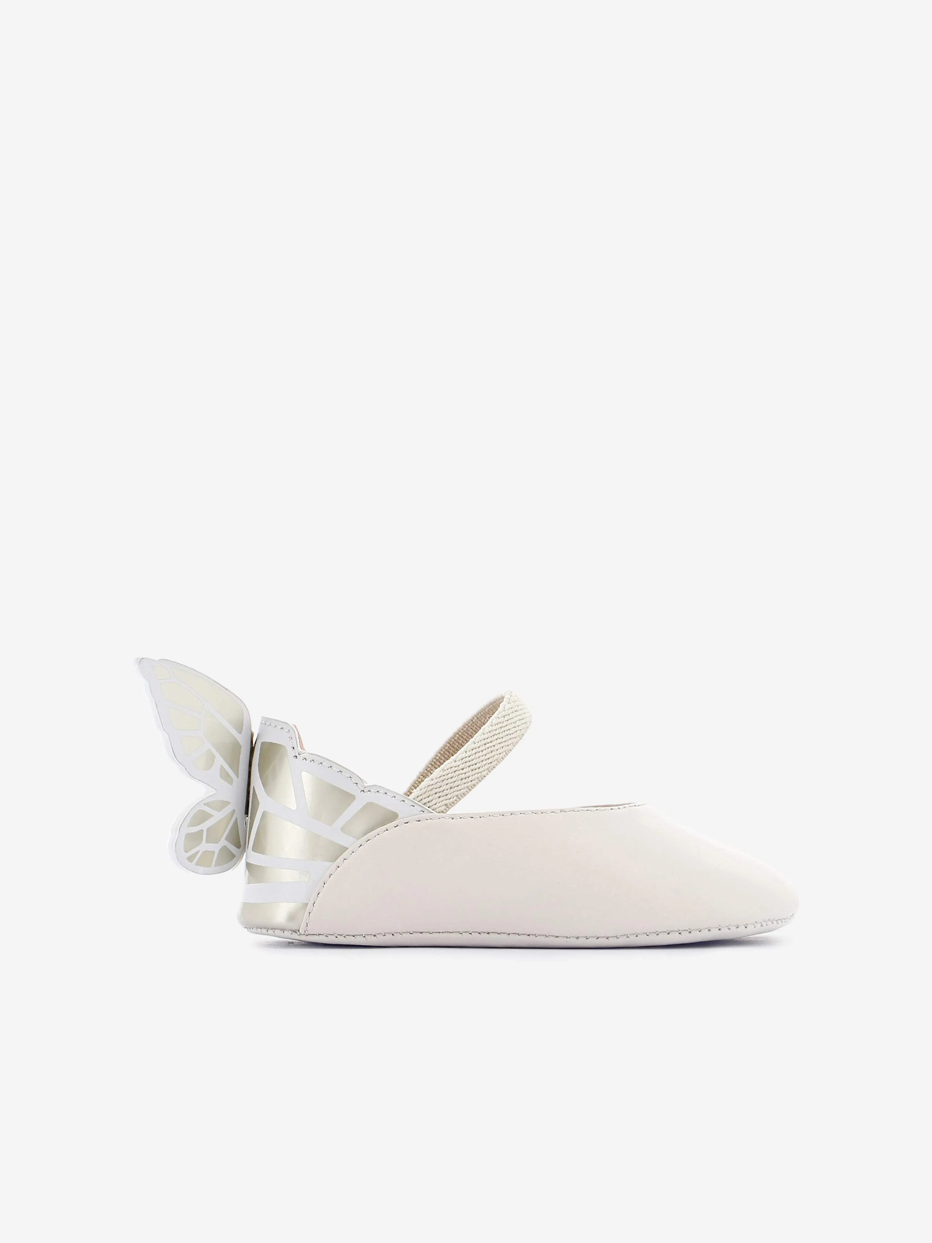 Sophia Webster Baby Girls Chiara Flat in White