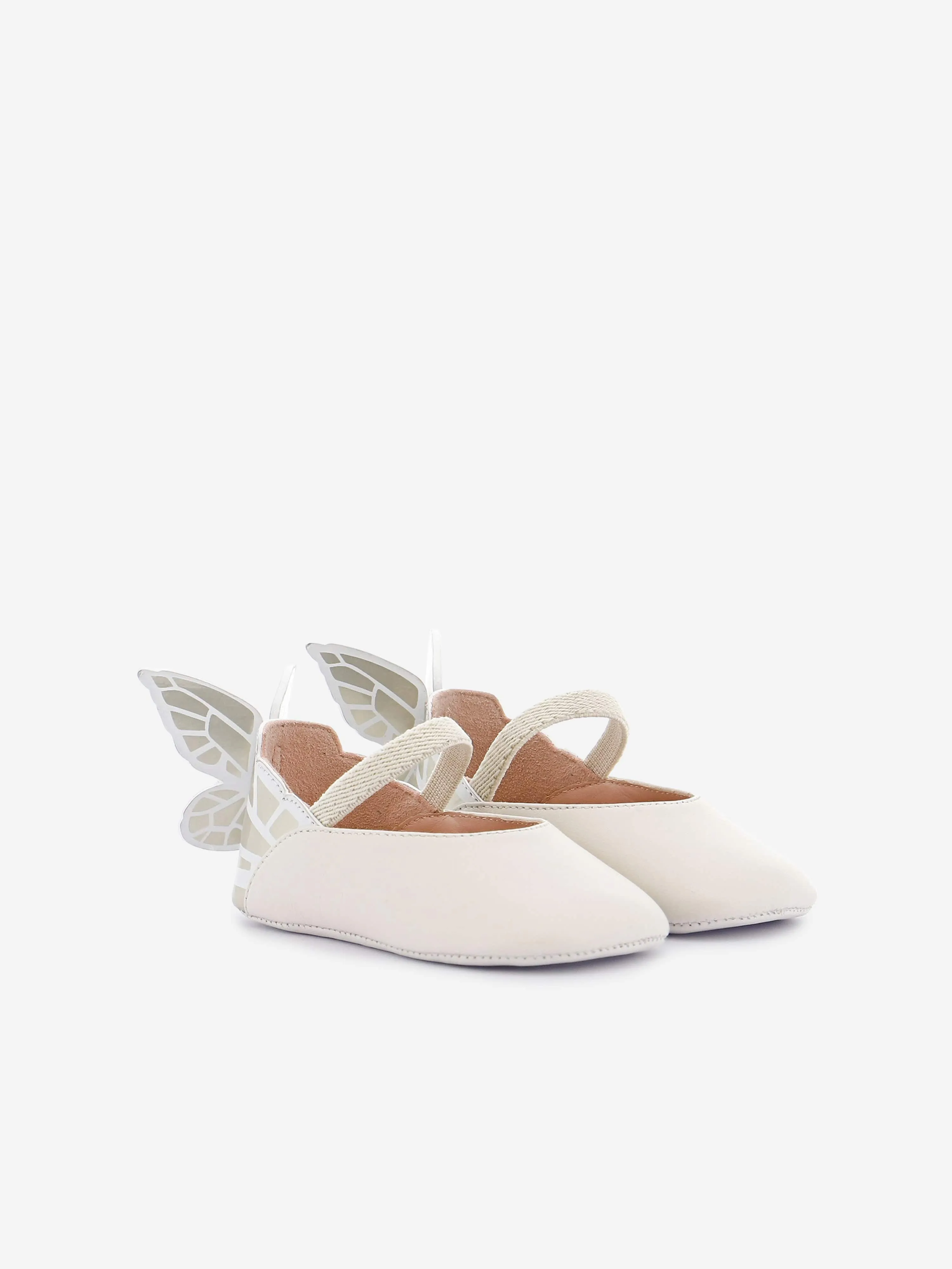 Sophia Webster Baby Girls Chiara Flat in White