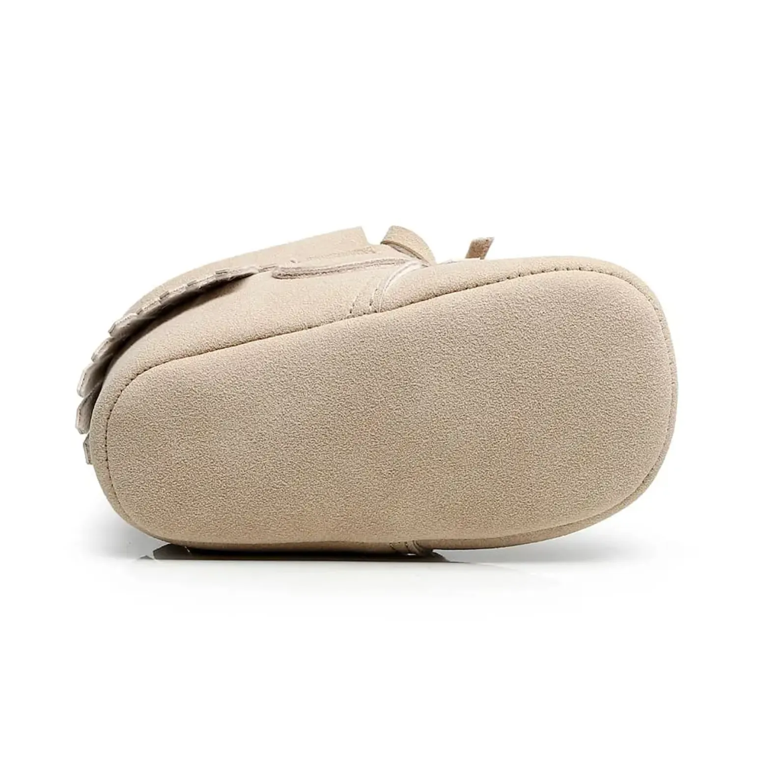 The Little Adventurer Collection Moccasins | Beige Color