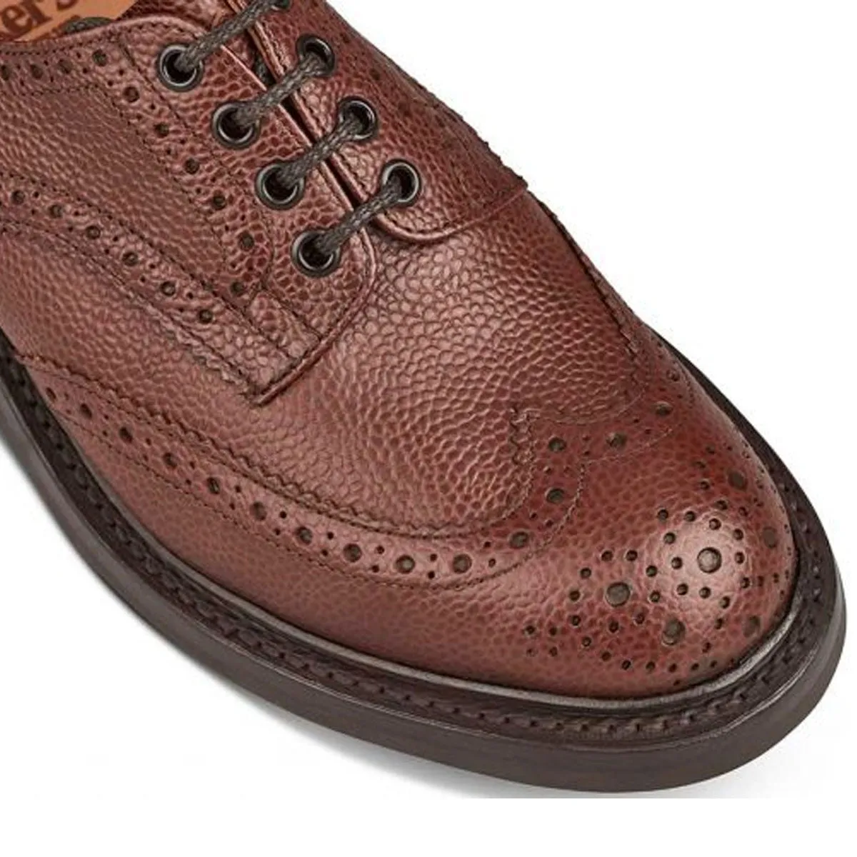 TRICKER'S Ilkley Shoes - Mens - Brown Zug Grain