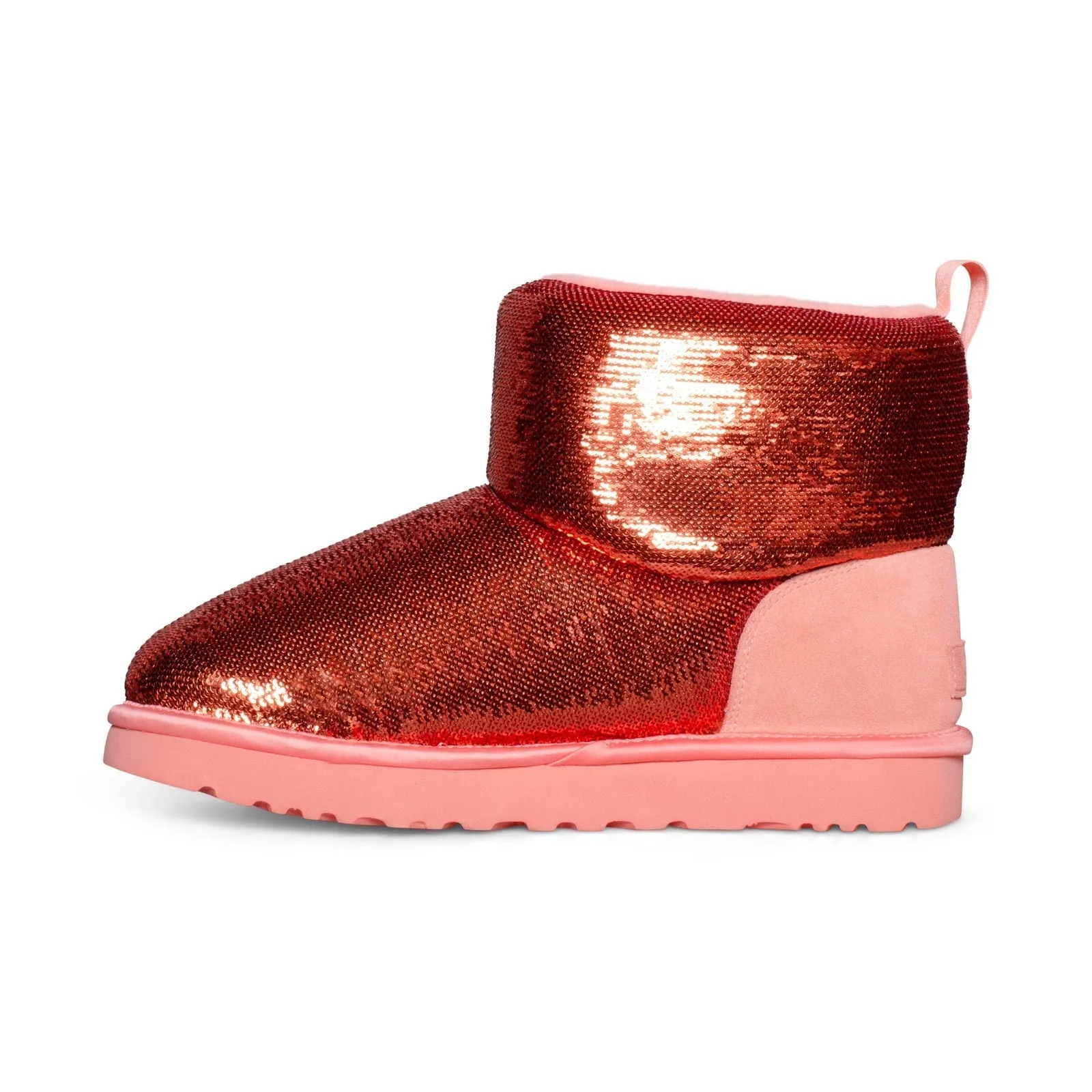 UGG Classic Mini Mirror Ball Starfish Pink Boots - Women's