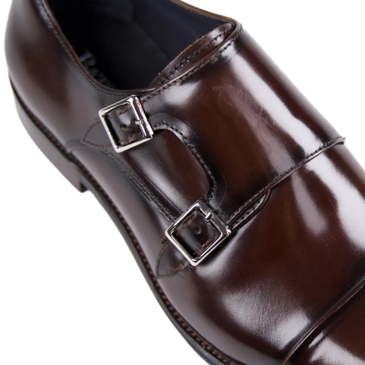 Verona Brown Monk Shoes