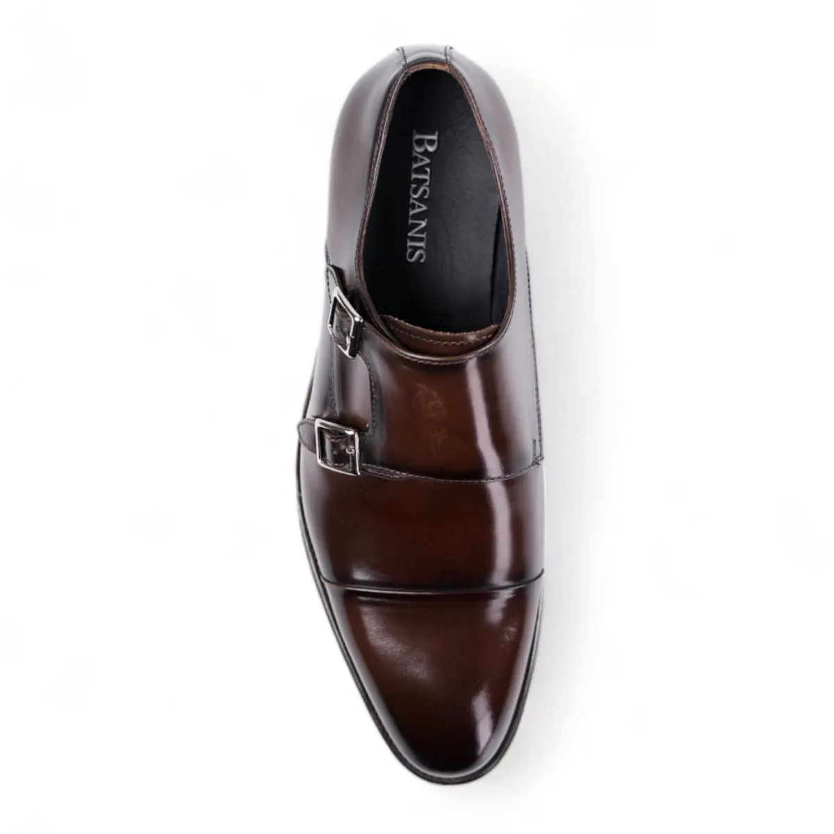 Verona Brown Monk Shoes