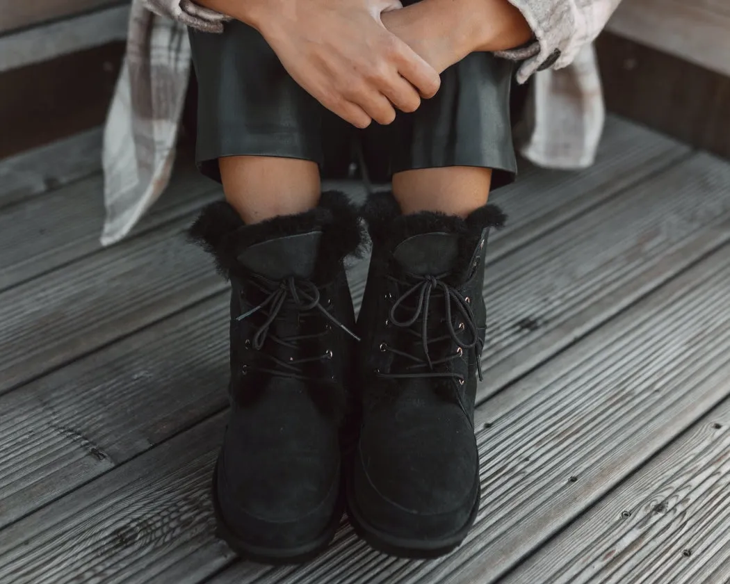 Winterboot Cozy Black