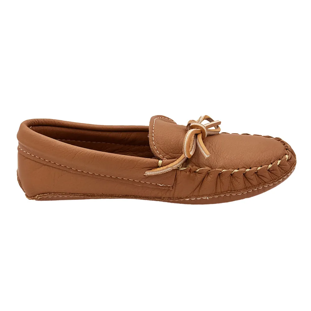 Women's Double Leather Deerskin Moccasins