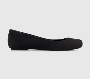 Womens Melissa Sweet Love Basic Velvet Black